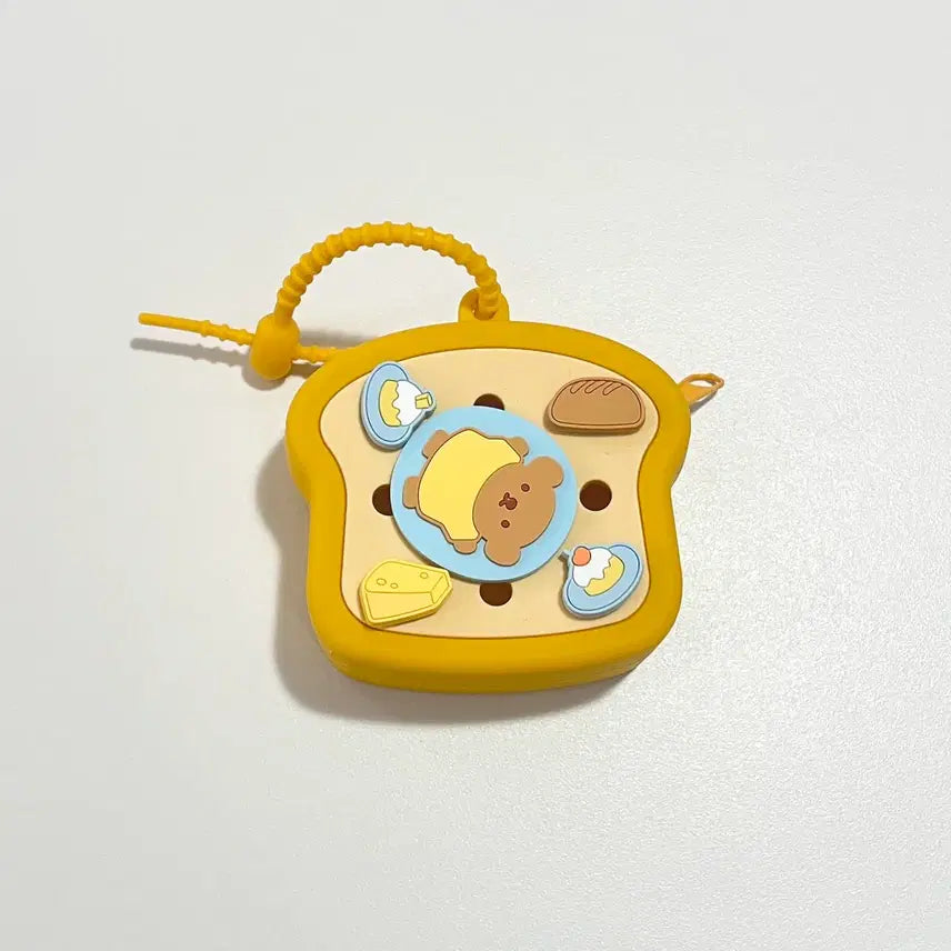 [BUNJANG] Miffy Boris Jibbitz Silicone Pouch Keyring / 미피 보리스 지비츠 실리콘 파우치 키링