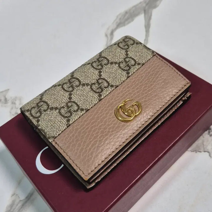 [BUNJANG] Gucci GG Marmont Wallet / (정품) 구찌 GG 로고 마몬트 반지갑