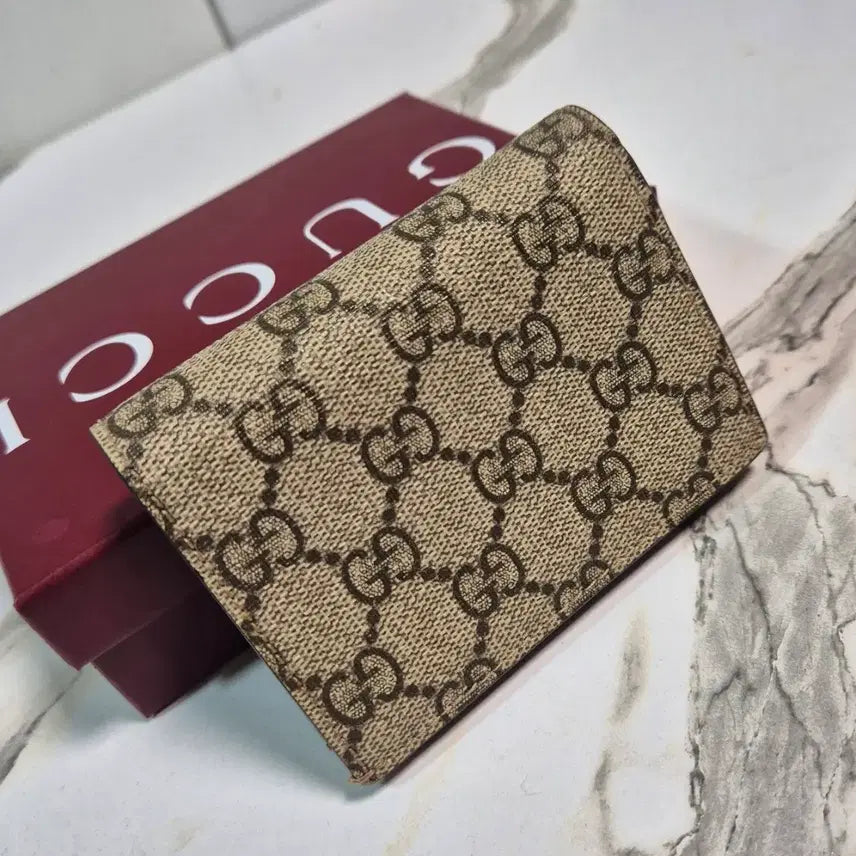 [BUNJANG] Gucci GG Marmont Wallet / (정품) 구찌 GG 로고 마몬트 반지갑