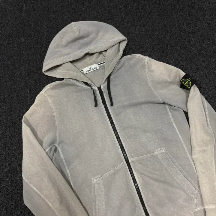 [BUNJANG] Stone Island Hooded Zip-Up / 스톤아일랜드 후드 집업