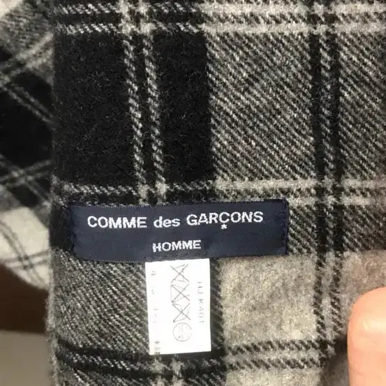 [BUNJANG] Comme des Garcons Homme Checkered Scarf / 꼼데가르송 옴므 체크 머플러
