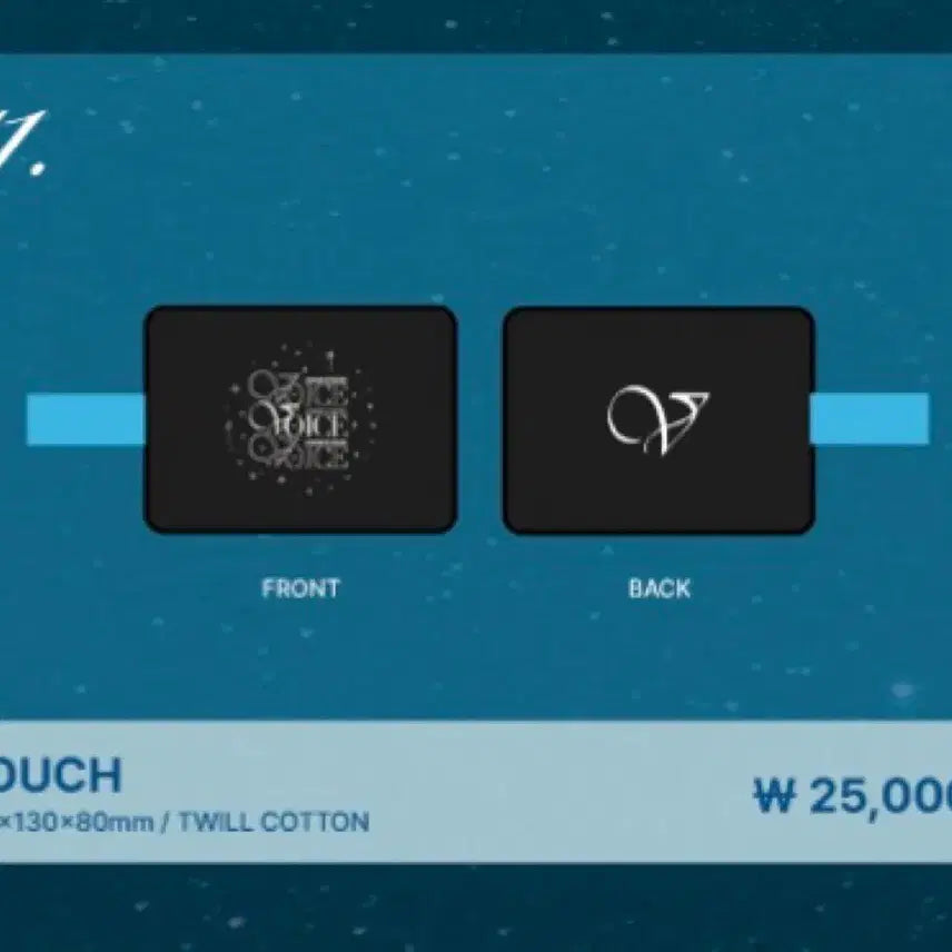 [BUNJANG] Kim Junsu Media Popup Pouch / [미사용/새상품] 김준수 미디어팝업 파우치
