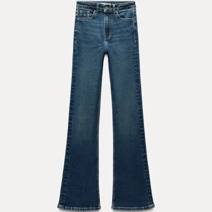 [BUNJANG] Zara High-Waisted Bootcut Denim / 자라 하이웨이스트 부츠컷 데님