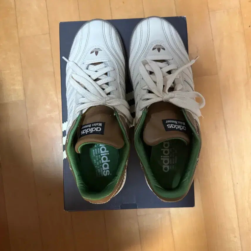 [BUNJANG] Adidas Samba Wales Bonner Beige Green / 아디다스 삼바 웨일즈보너 285 베이지 그린