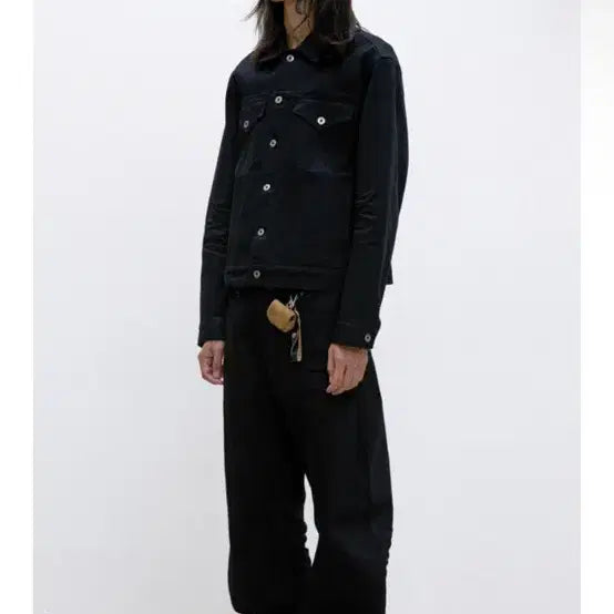 [BUNJANG] COAR MBO Washed Deep Curved Denim Jeans L / 쿠어 엠보 워시드 딥 커브드 데님 L