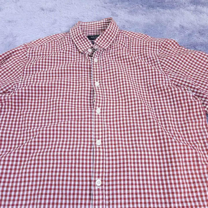 [BUNJANG] Galaxy Print Short Sleeve Shirt / 100 갤럭시 지지미 반팔 셔츠 | A