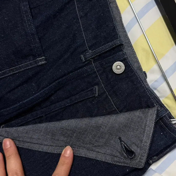 [BUNJANG] Oldjoe 2210J-PT14 Denim Pants / 올드조 2210J-PT14 신치백 데님 30