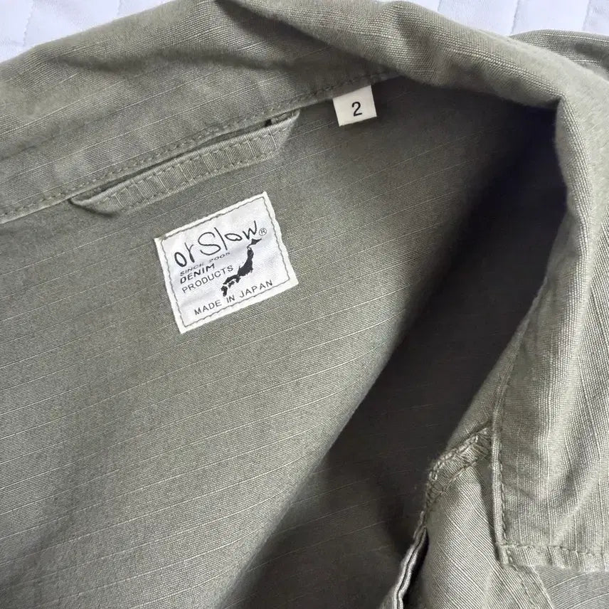 [BUNJANG] Orslow Fatigue Jacket (Size 2 / M) / 오어슬로우 퍼티그자켓 2사이즈