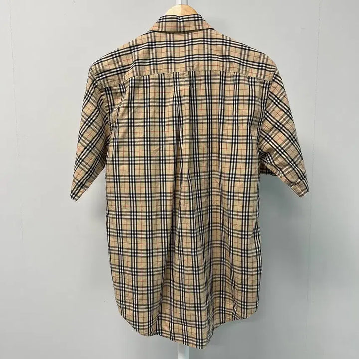 [BUNJANG] Vintage 90s Burberry Nova Check Short Sleeve Shirt (M) / [M] 90s 빈티지 노바체크 버버리 반팔 셔