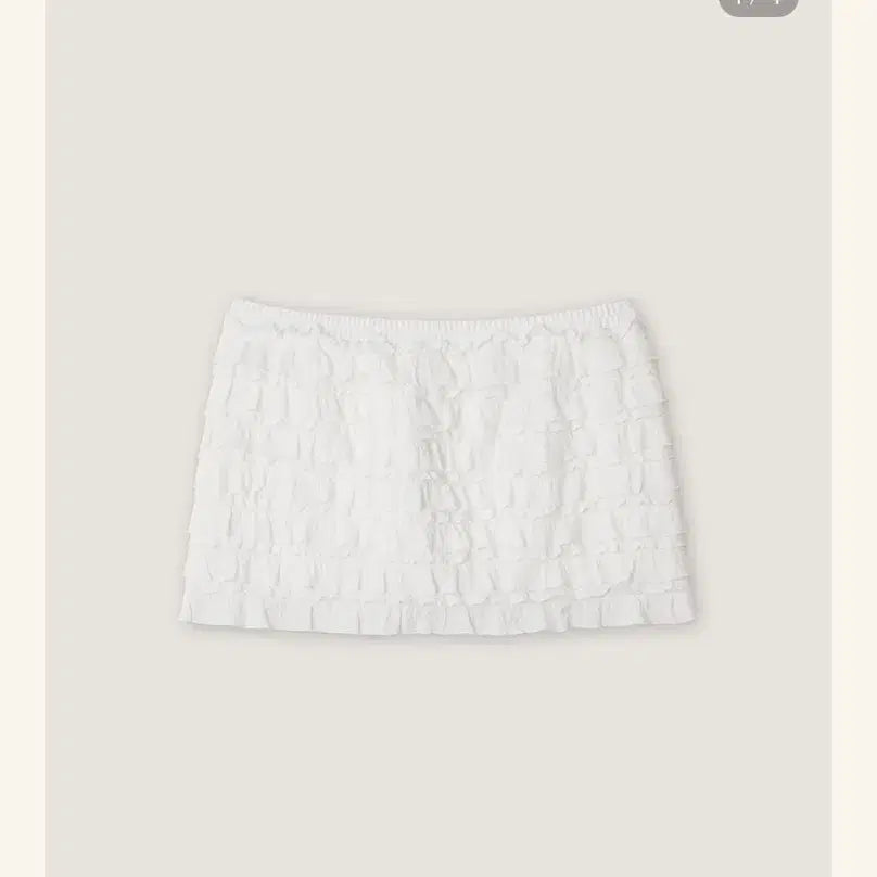 [SOLD OUT] (새)프랑메리코 Off Lace Skirt Pants - Ivory