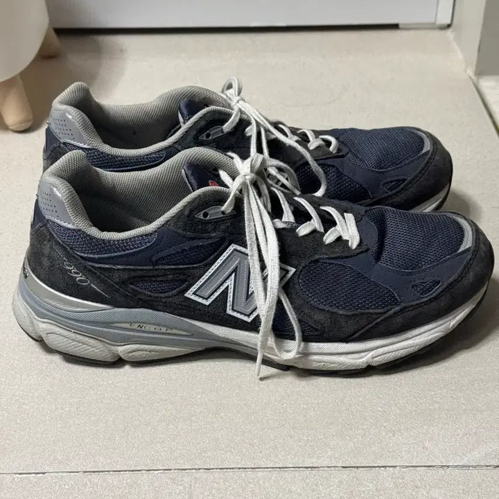 [BUNJANG] New Balance 990v3 Navy Sneakers / 뉴발란스 990v3 네이비 280mm