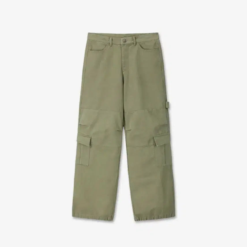 [BUNJANG] 9999 Archive Oblique Pocket Wide Cargo Pants / 9999아카이브 오블리크 포켓 와이드 카고팬츠