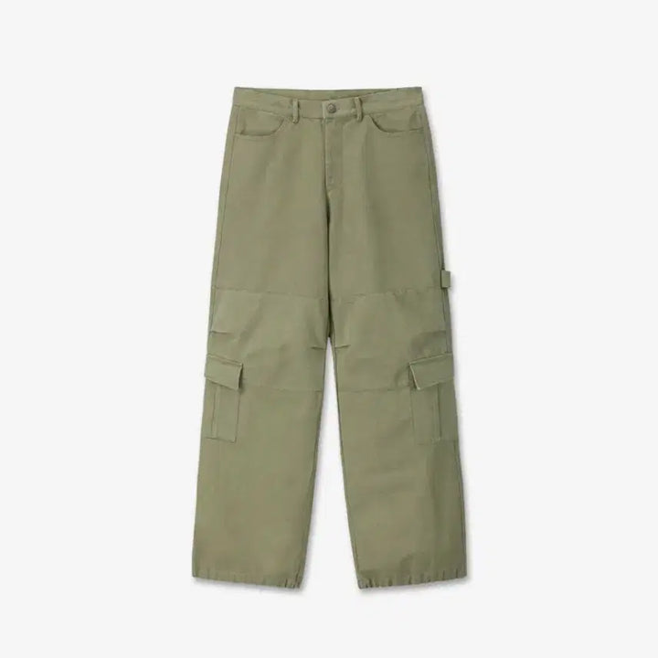 [BUNJANG] 9999 Archive Oblique Pocket Wide Cargo Pants / 9999아카이브 오블리크 포켓 와이드 카고팬츠