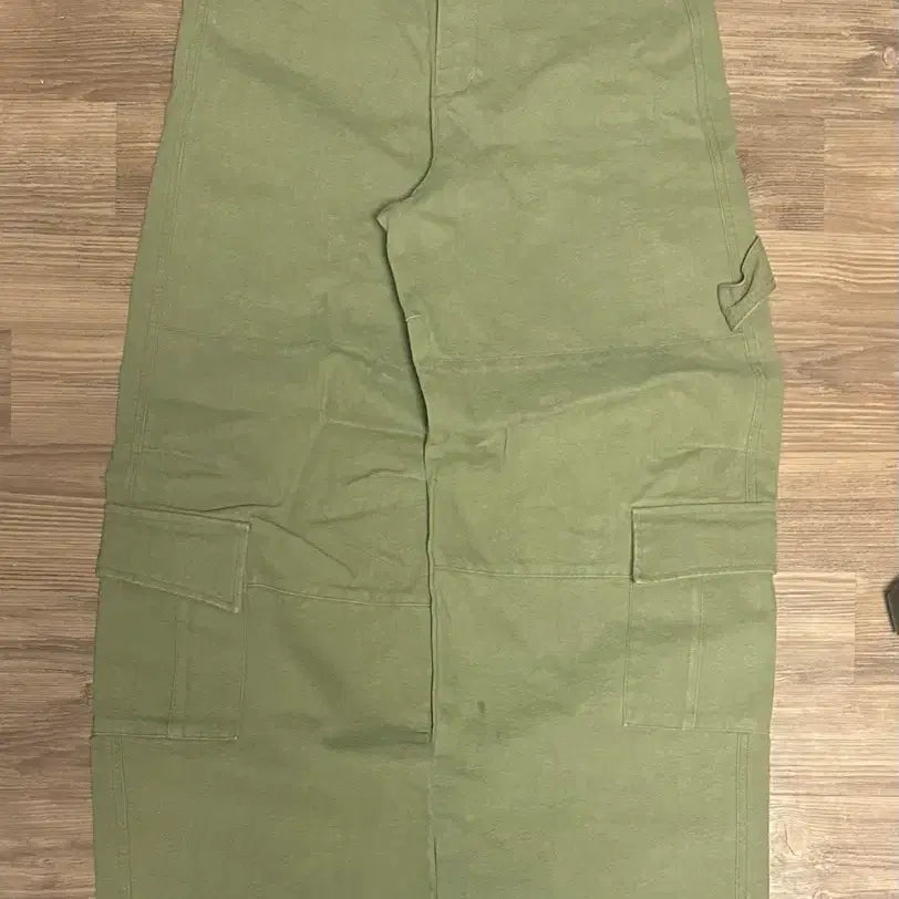 [BUNJANG] 9999 Archive Oblique Pocket Wide Cargo Pants / 9999아카이브 오블리크 포켓 와이드 카고팬츠