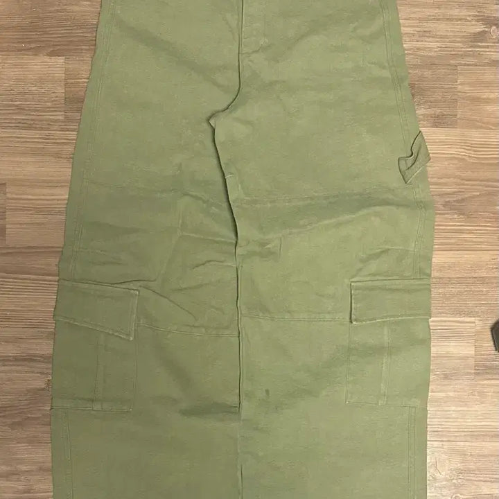 [BUNJANG] 9999 Archive Oblique Pocket Wide Cargo Pants / 9999아카이브 오블리크 포켓 와이드 카고팬츠