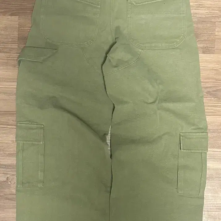 [BUNJANG] 9999 Archive Oblique Pocket Wide Cargo Pants / 9999아카이브 오블리크 포켓 와이드 카고팬츠