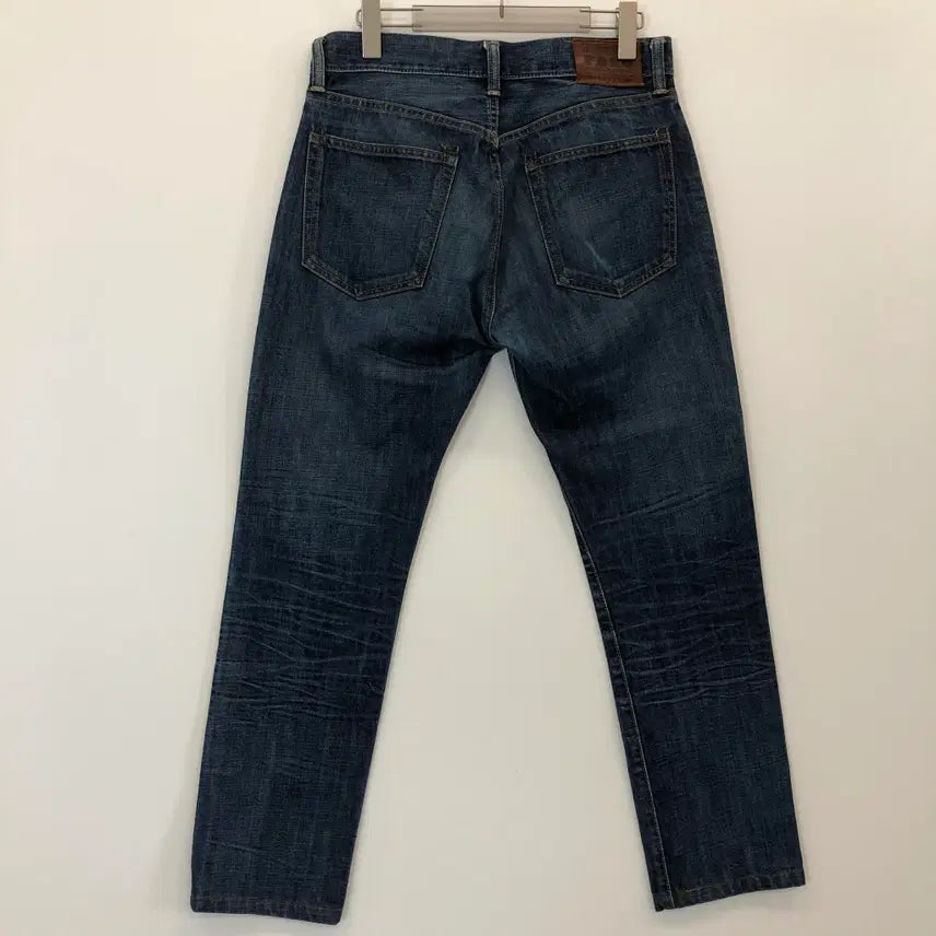 [BUNJANG] Polo Ralph Lauren Indigo Denim Jeans / 폴로 랄프로렌 오리지널 레더패치 인디고데님진 30-31 인치