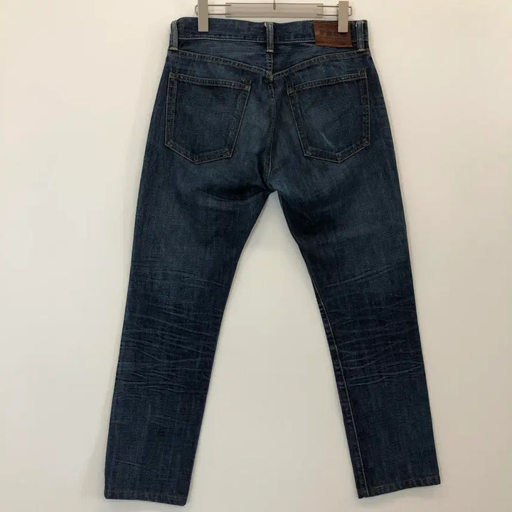 [BUNJANG] Polo Ralph Lauren Indigo Denim Jeans / 폴로 랄프로렌 오리지널 레더패치 인디고데님진 30-31 인치