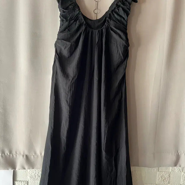 [BUNJANG] Gathered Strap Sleeveless Dress / 셔링 끈 나시 원피스 *새상품*