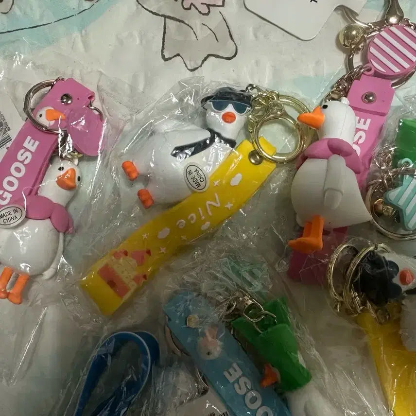 [BUNJANG] TIAO GOOSE Duck Keychain Collection / TIAO GOOSE 오리 키링 모음