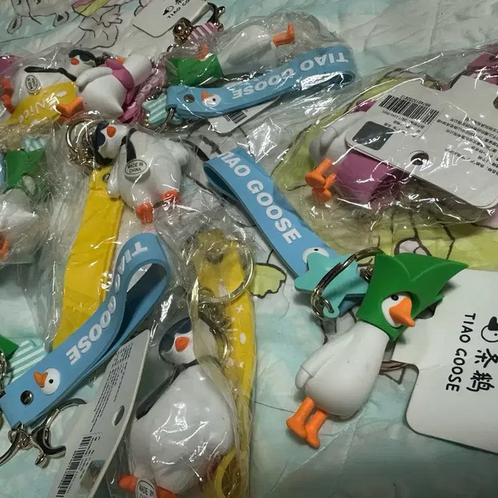 [BUNJANG] TIAO GOOSE Duck Keychain Collection / TIAO GOOSE 오리 키링 모음