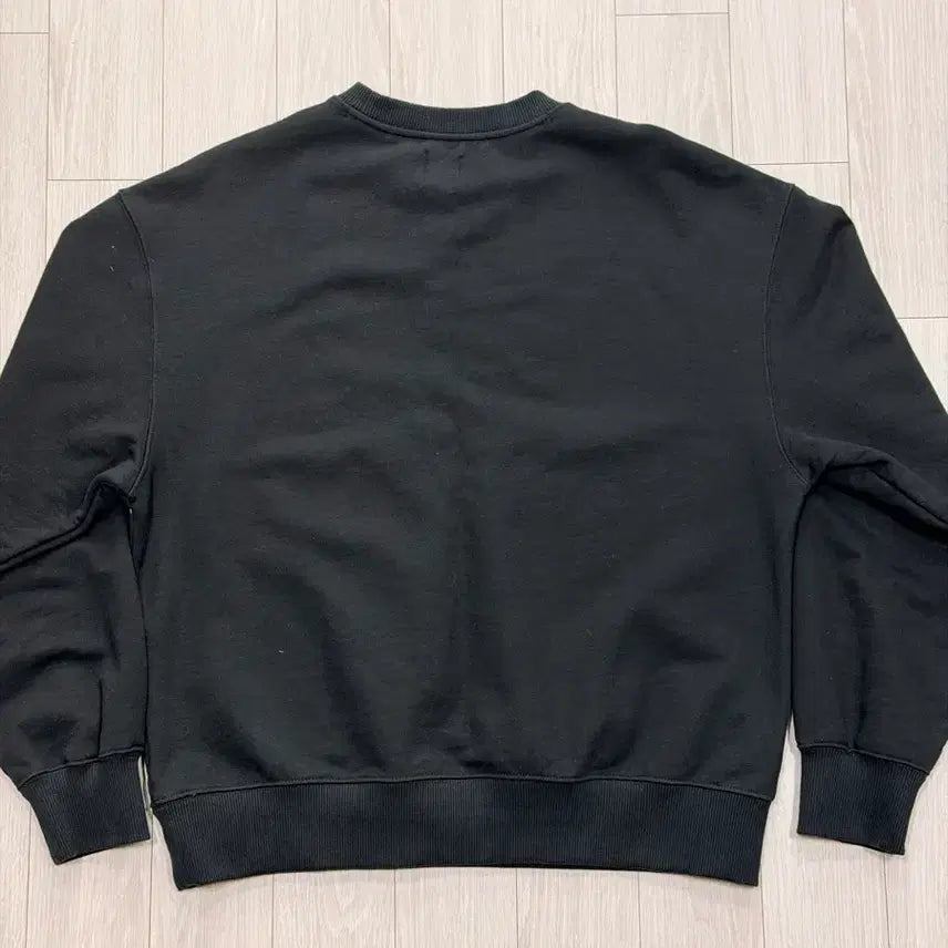 [BUNJANG] HUF Logo Crewneck Black / HUF(허프) 로고 맨투맨 블랙