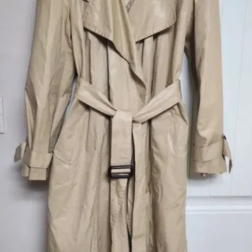 [BUNJANG] Naning9 Beige Trench Coat / 난닝구 베이지 트렌치코트