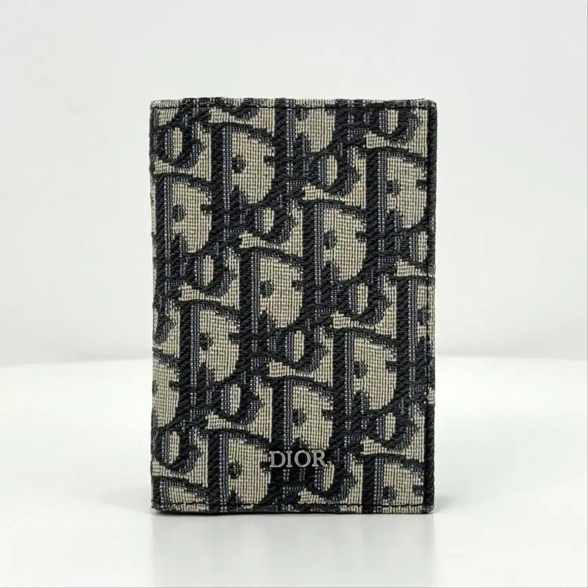 [BUNJANG] Dior Oblique Jacquard Card Holder (2ESCH138YSE) / [100%정품] 디올 오블리크 자카드 카드지갑 (2ESCH138YSE)