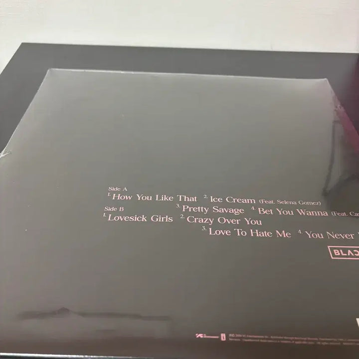 [SOLD OUT] 블랙핑크 LP 앨범 미개봉 크라운