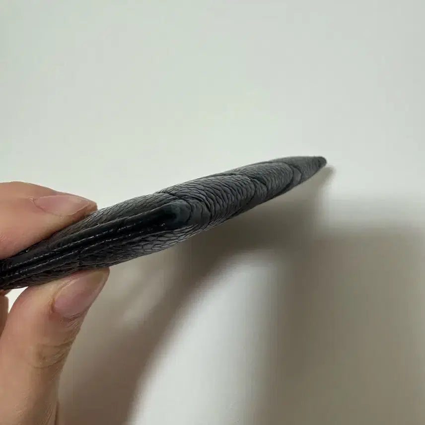 [BUNJANG] Chanel Classic Card Holder Grainy Calfskin Black / 샤넬 클래식 카드 홀더 그레인드 카프스킨 &amp; 실버 메탈 블랙