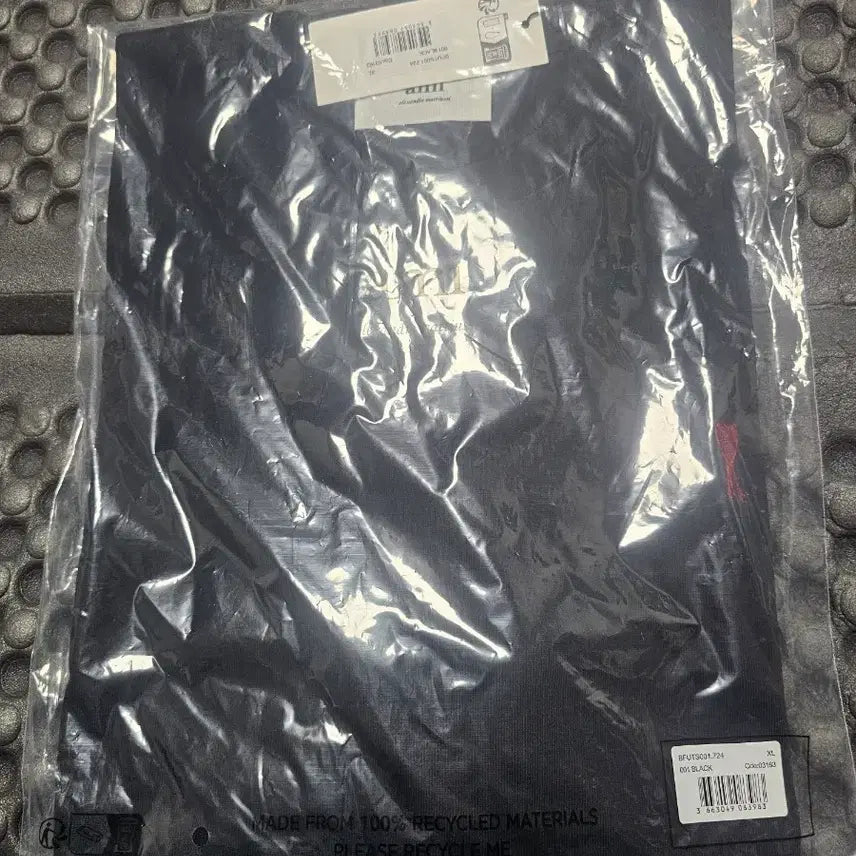 [BUNJANG] Ami Black Short Sleeve T-shirt XL / 아미 블랙 반팔 티셔츠 XL