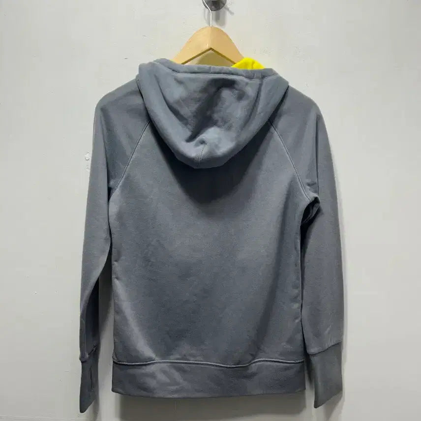 [BUNJANG] Adidas Gray/Yellow Hoodie Zip-up / 아디다스 그레이/옐로우 후드집업 090