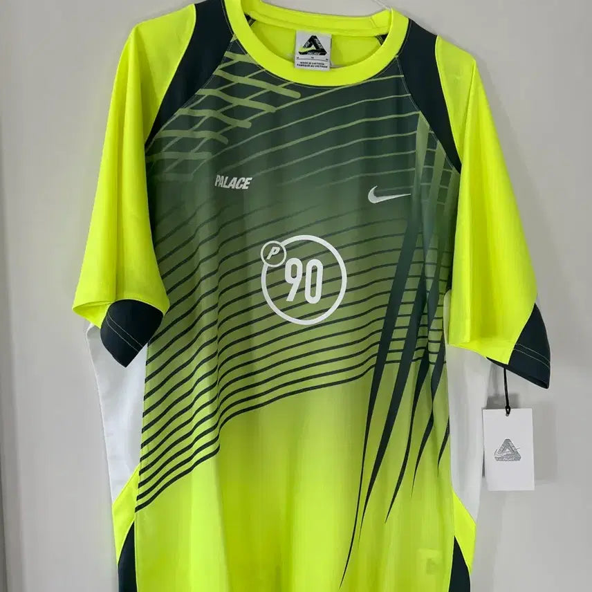 [BUNJANG] Palace X Nike Total 90 T-shirt / 팔라스 X 나이키 콜라보 90 티셔츠 형광 새승품