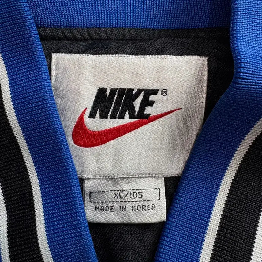 [BUNJANG] Nike Old School Baseball Satin Varsity Jacket / 00s 나이키 올드스쿨 베이스볼 사틴 바시티 자켓 3758