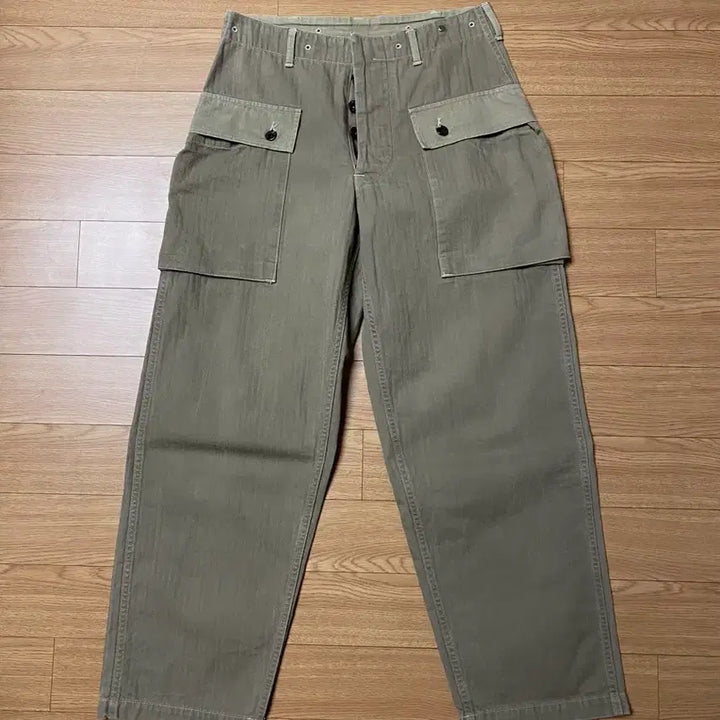 [BUNJANG] Warehouse USMC M-44 Monkey Pants / (30 굿컨디션) 웨어하우스 USMC 헤링본 몽키팬츠 m-44