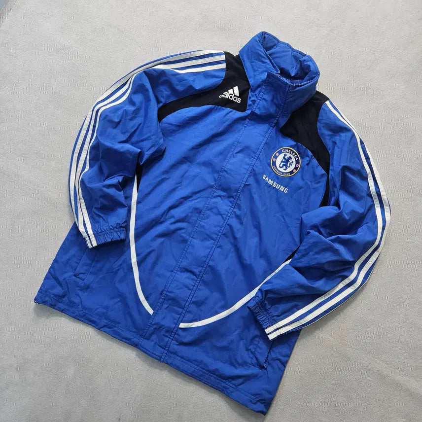 [BUNJANG] Adidas Chelsea FC Windbreaker Jacket / 100 아디다스 첼시 FC 바람막이 자켓 0401Y