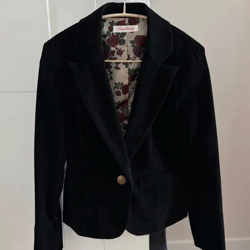 [BUNJANG] Freeze Frame Vintage Velvet Jacket / 프리즈프레임 빈티지 벨벳 자켓