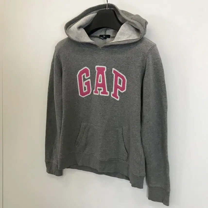 [BUNJANG] GAP Gray Pink Hoodie [S] / GAP 갭 그레이 핑크 후드 [S]