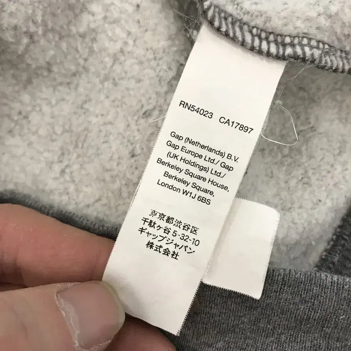 [BUNJANG] GAP Gray Pink Hoodie [S] / GAP 갭 그레이 핑크 후드 [S]