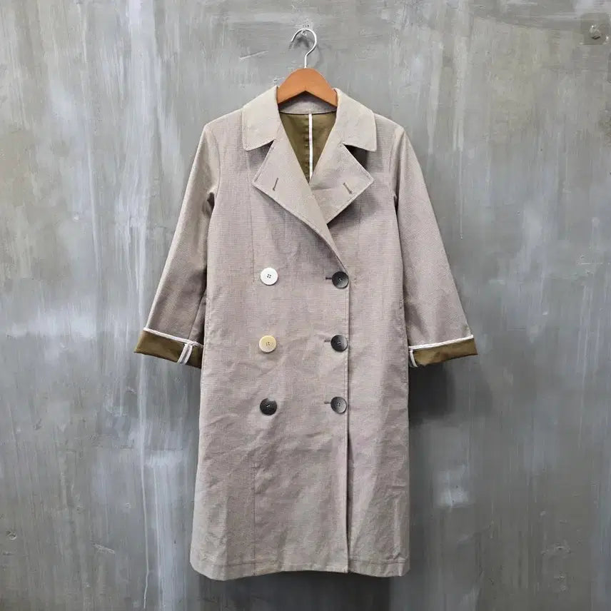 [BUNJANG] Ports Trench Coat (M) - ST2921 / 포츠 트렌치 코트/여성(M)/ST2921