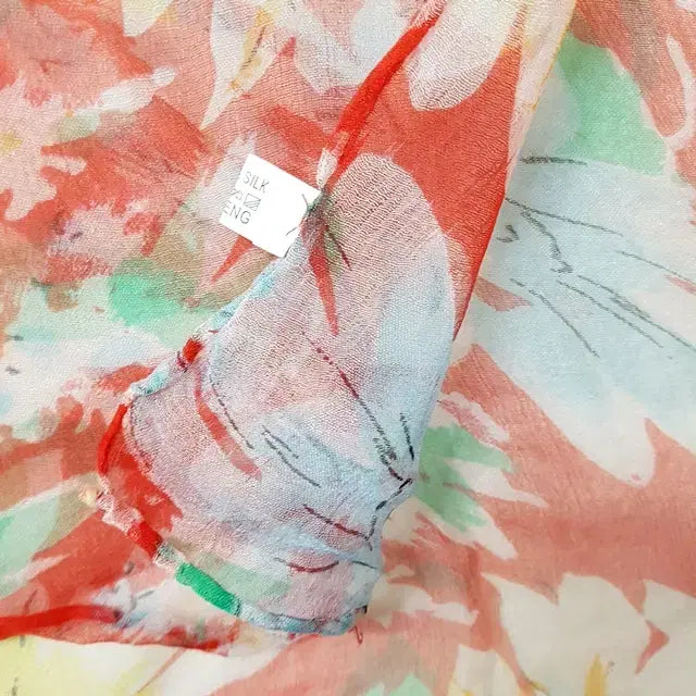 [BUNJANG] Chiffon Silk Scarf / 쉬폰 실크 스카프