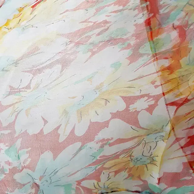[BUNJANG] Chiffon Silk Scarf / 쉬폰 실크 스카프