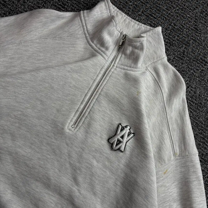 [BUNJANG] Acme De La Vie Big Logo Half Zip Sweatshirt / 아크메드라비 빅로고 스웻 반집업 3762