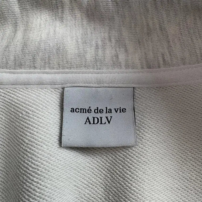 [BUNJANG] Acme De La Vie Big Logo Half Zip Sweatshirt / 아크메드라비 빅로고 스웻 반집업 3762