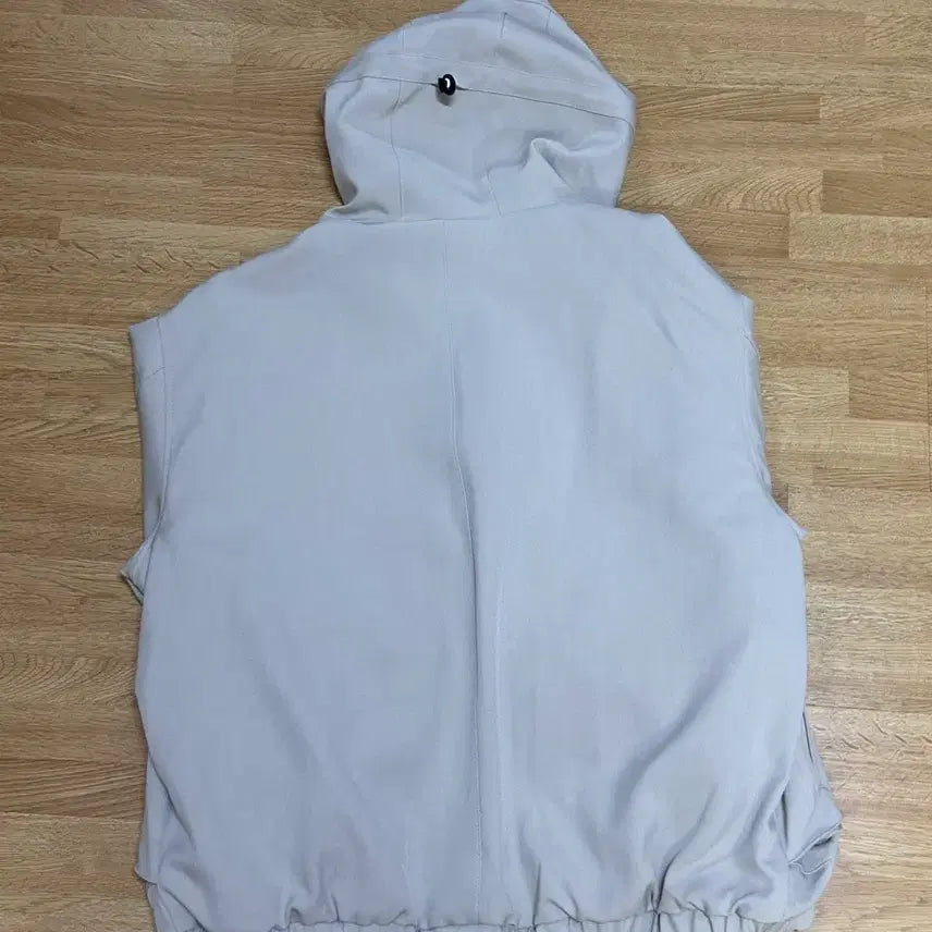 [BUNJANG] Lemard Pocket Banding Hooded Field Jacket - Light Beige Size 2 / 르마드 포켓 밴딩 후드 야상-라이트 베이지 2사이즈