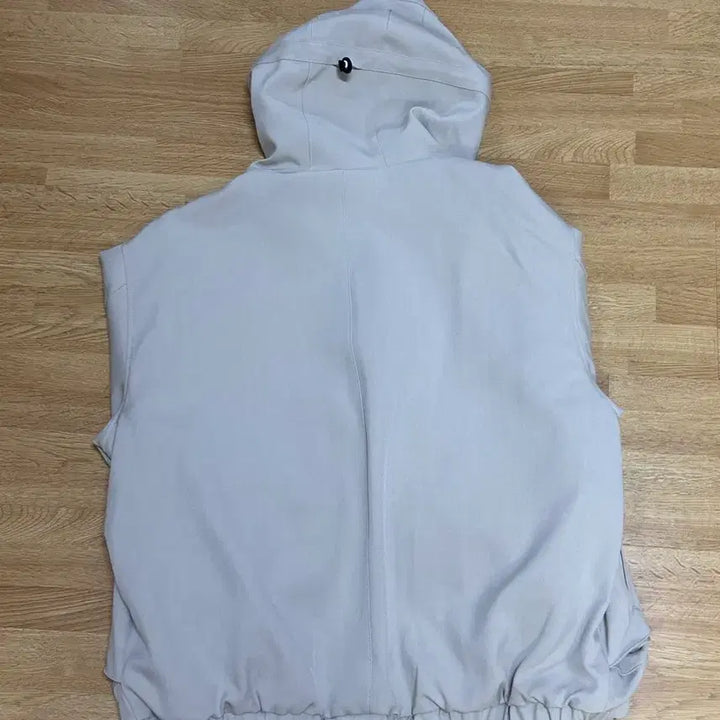 [BUNJANG] Lemard Pocket Banding Hooded Field Jacket - Light Beige Size 2 / 르마드 포켓 밴딩 후드 야상-라이트 베이지 2사이즈