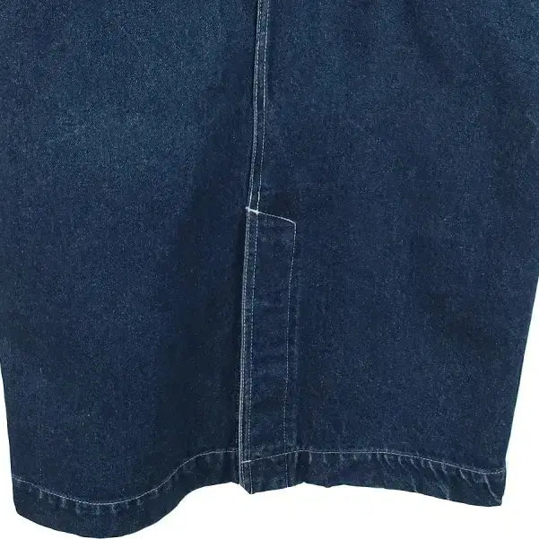 [BUNJANG] JAPAN Denim Side Zip Dress / JAPAN (WOMEN - F) 코튼 사이드 집업 데님 원피스