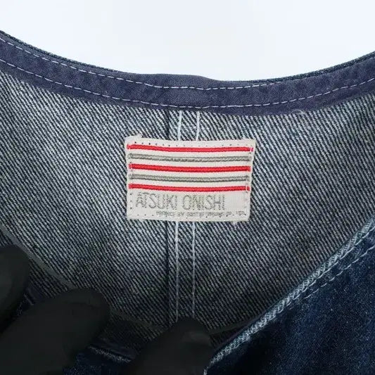 [BUNJANG] JAPAN Denim Side Zip Dress / JAPAN (WOMEN - F) 코튼 사이드 집업 데님 원피스