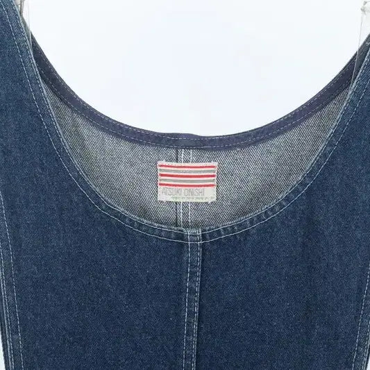 [BUNJANG] JAPAN Denim Side Zip Dress / JAPAN (WOMEN - F) 코튼 사이드 집업 데님 원피스