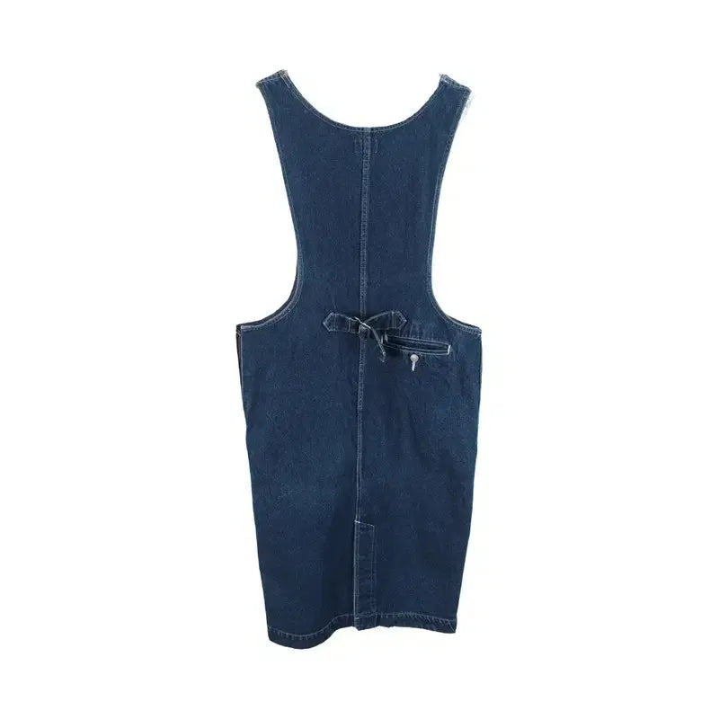 [BUNJANG] JAPAN Denim Side Zip Dress / JAPAN (WOMEN - F) 코튼 사이드 집업 데님 원피스